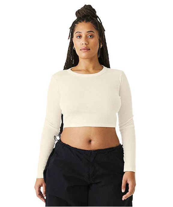 1501BE - Bella   Canvas Ladies Micro Ribbed Long Sleeve Baby Tee