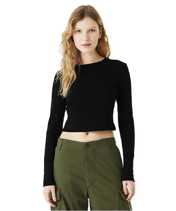 1501BE - Bella   Canvas Ladies Micro Ribbed Long Sleeve Baby Tee