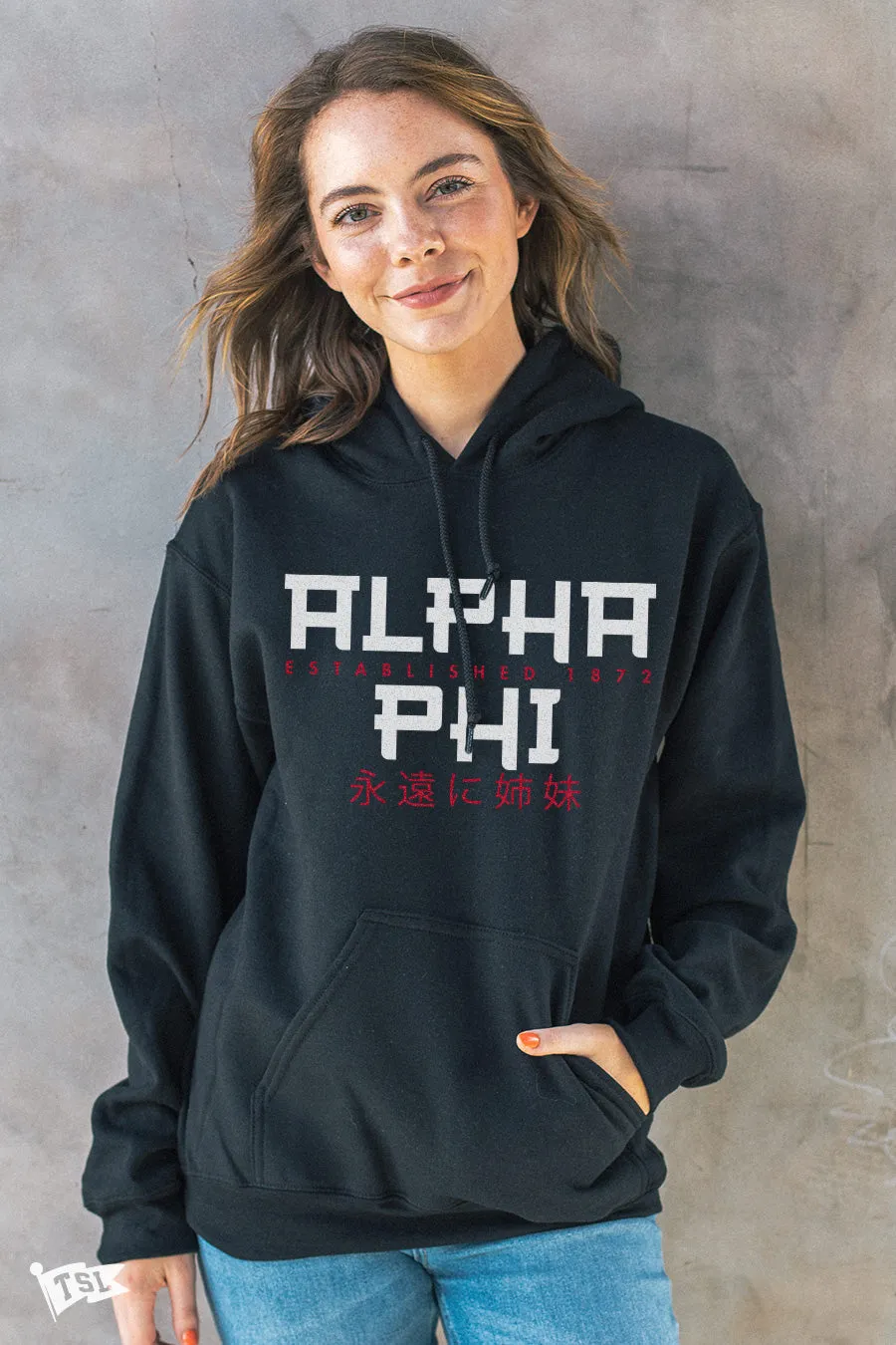Alpha Phi Tokyo Hoodie