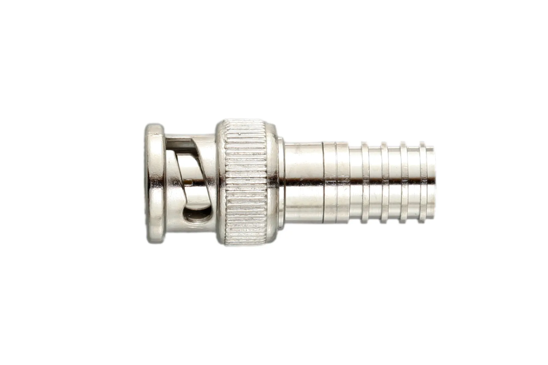 BNC Uni-Crimp Connector,  Male,  75 Ohm,  10 Pack - (301-75-2TP)