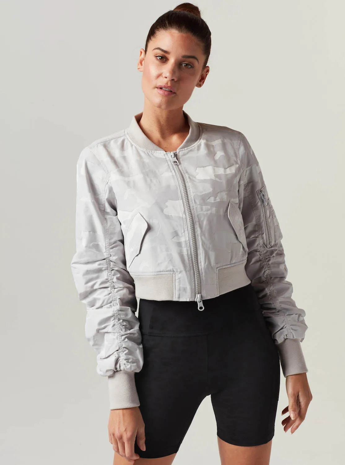 BOMBARDIER CAMO JACKET - FINAL SALE