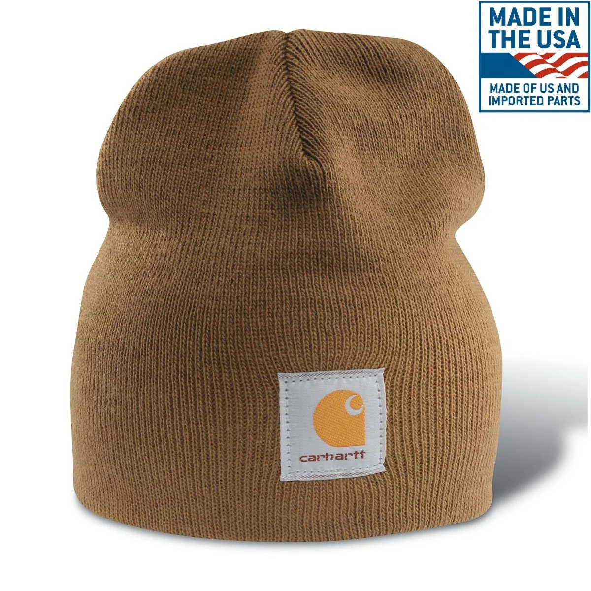 Carhartt Men's Carhartt Brown Acrylic Knit Hat
