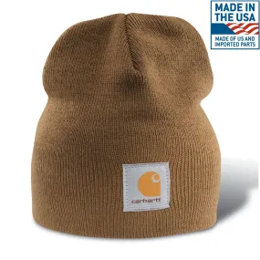 Carhartt Men's Carhartt Brown Acrylic Knit Hat