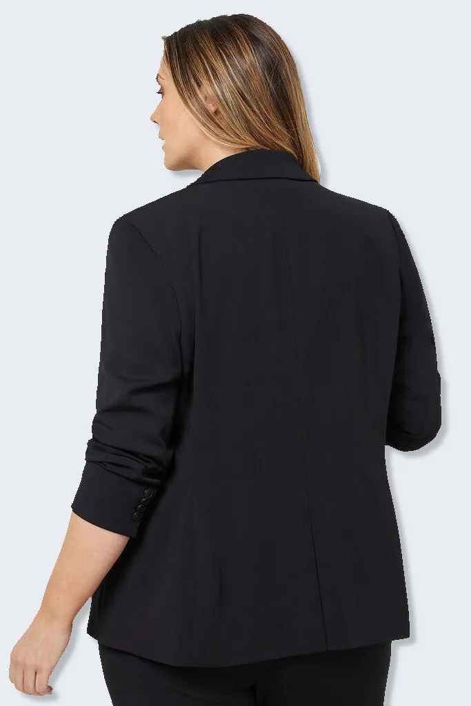 CAT1H8 Clinical Nurse NNT Women's Crepe Stretch Longline Jacket