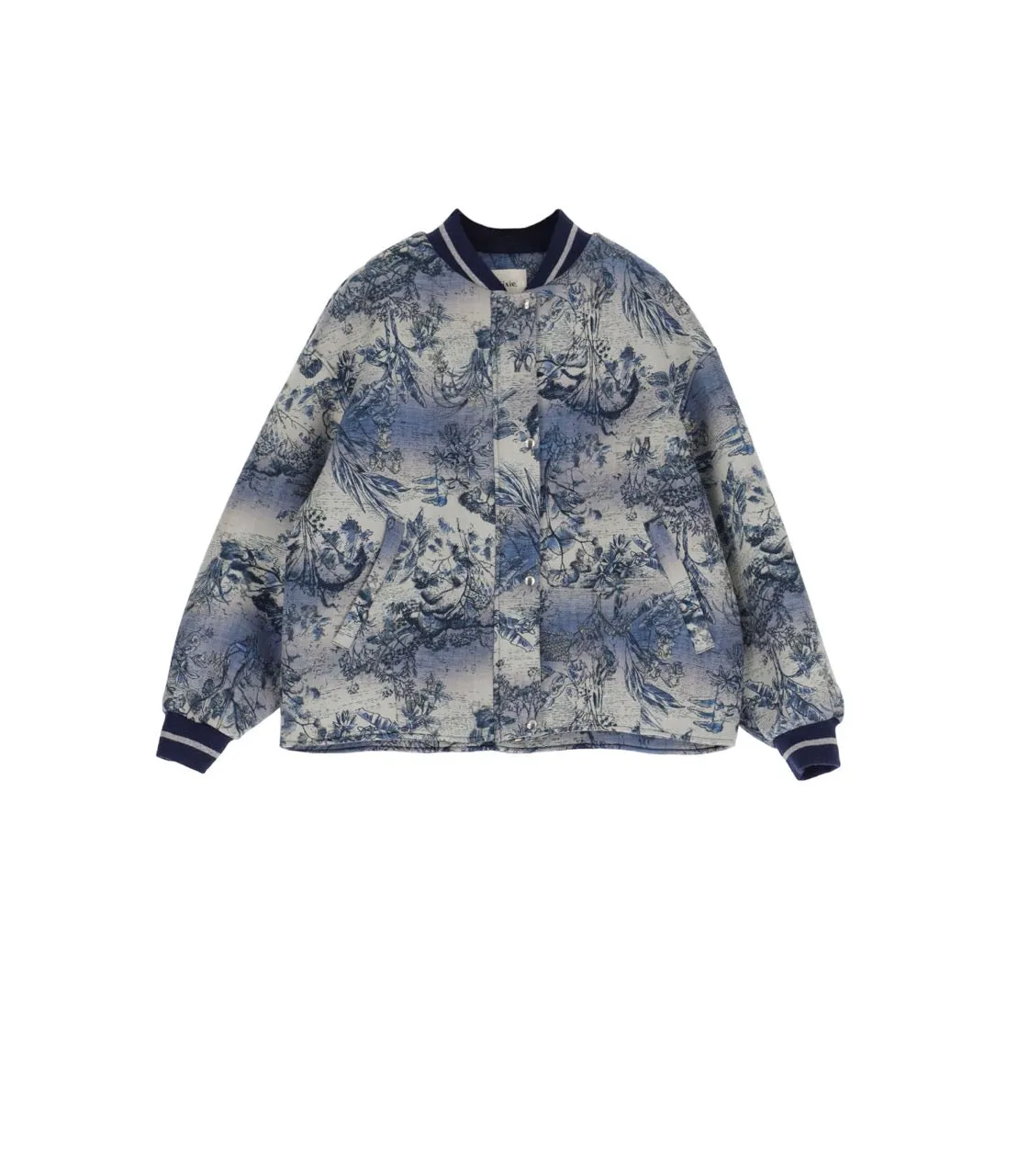 Dixie blue print jacket