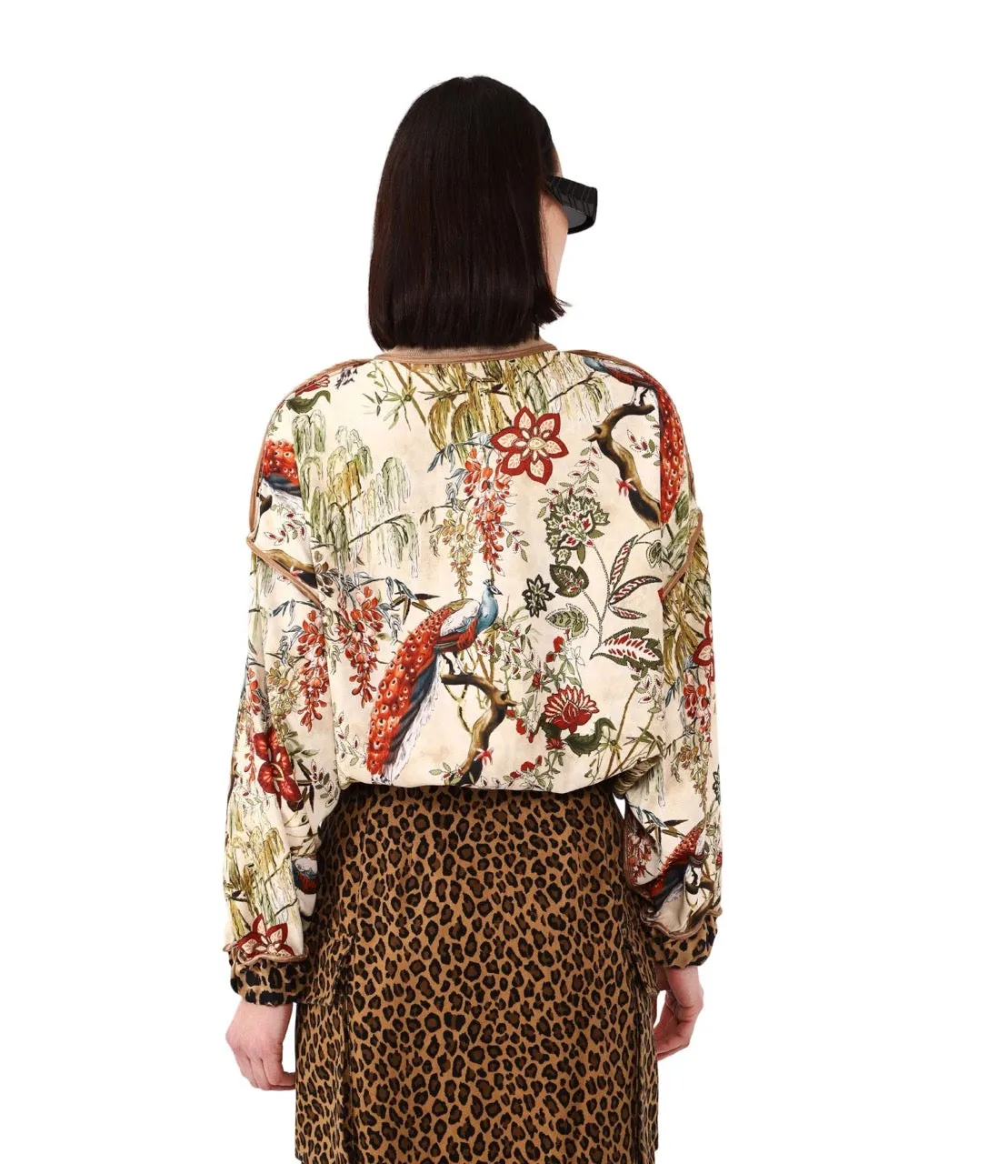 Dixie multicolor print jacket