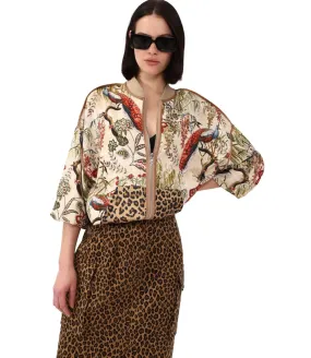 Dixie multicolor print jacket
