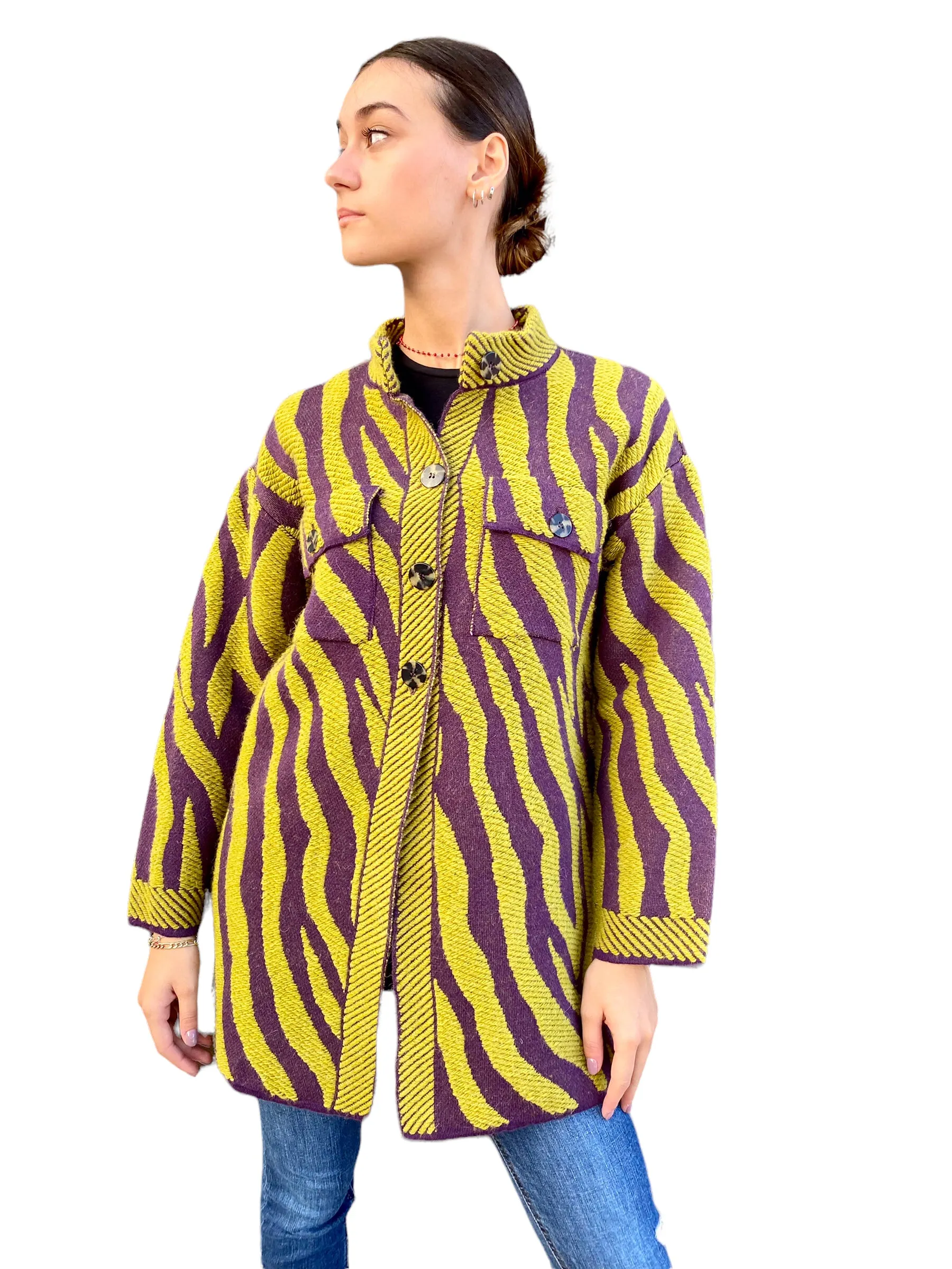 Dixie purple jacket