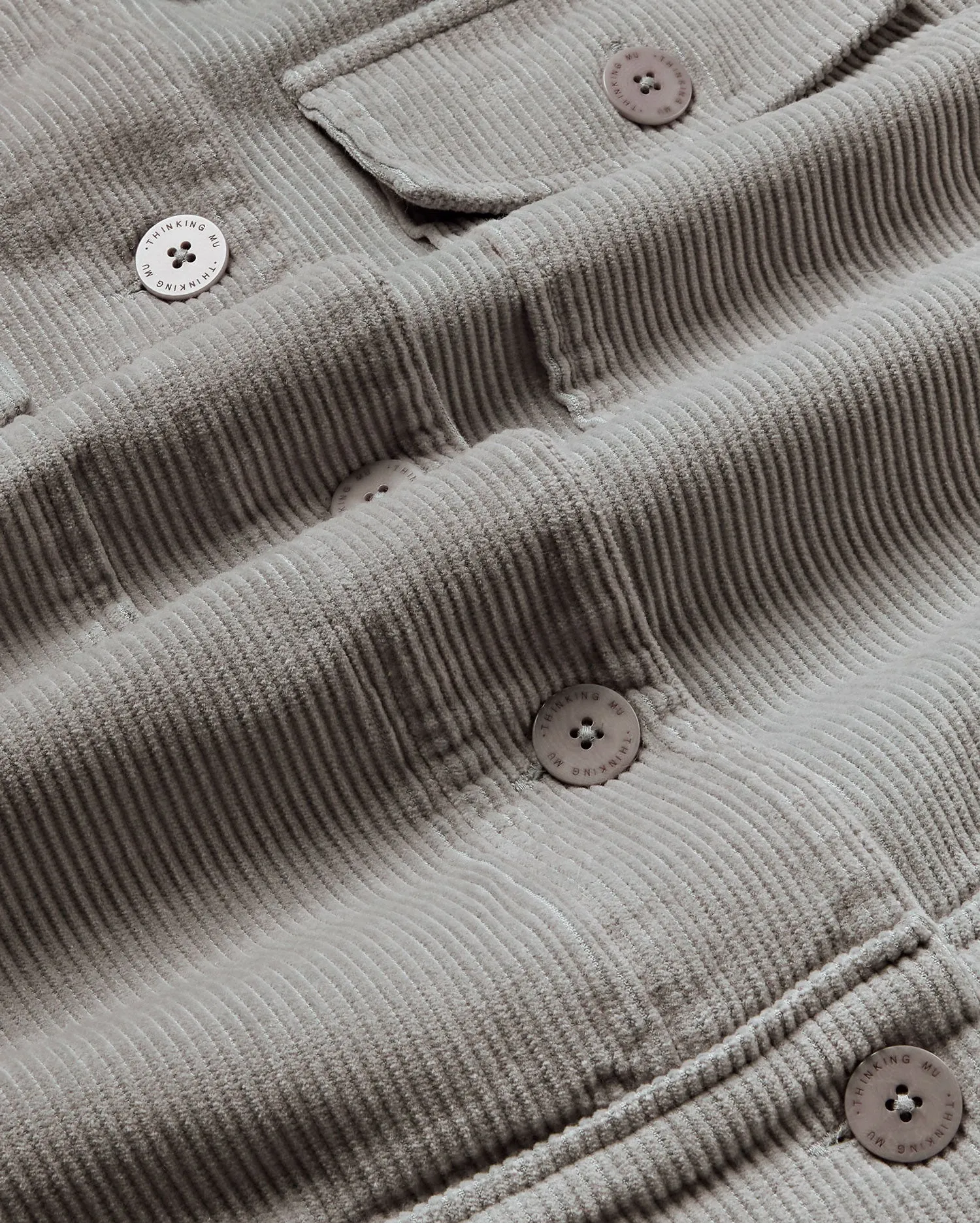 Frans Corduroy Jacket Grey