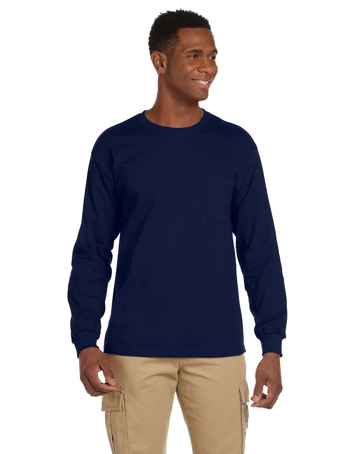 Gildan Adult Ultra Cotton® Long-Sleeve Pocket T-Shirt G241