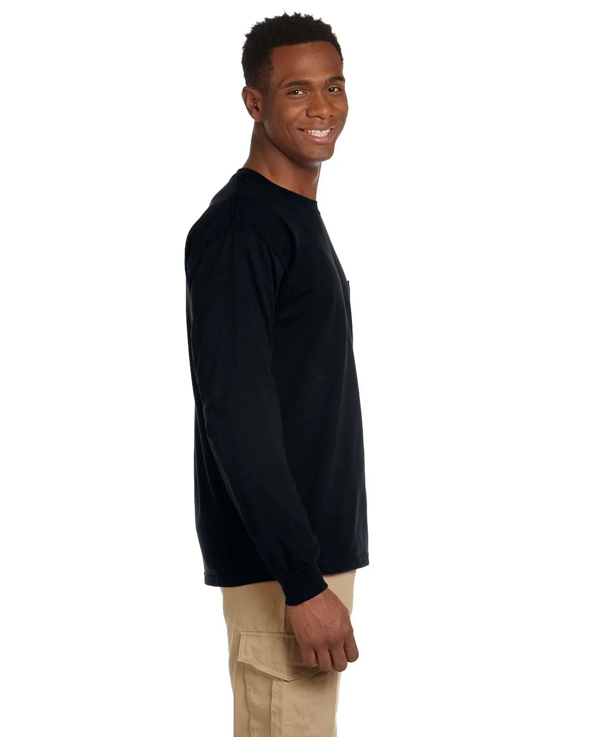 Gildan Adult Ultra Cotton® Long-Sleeve Pocket T-Shirt G241