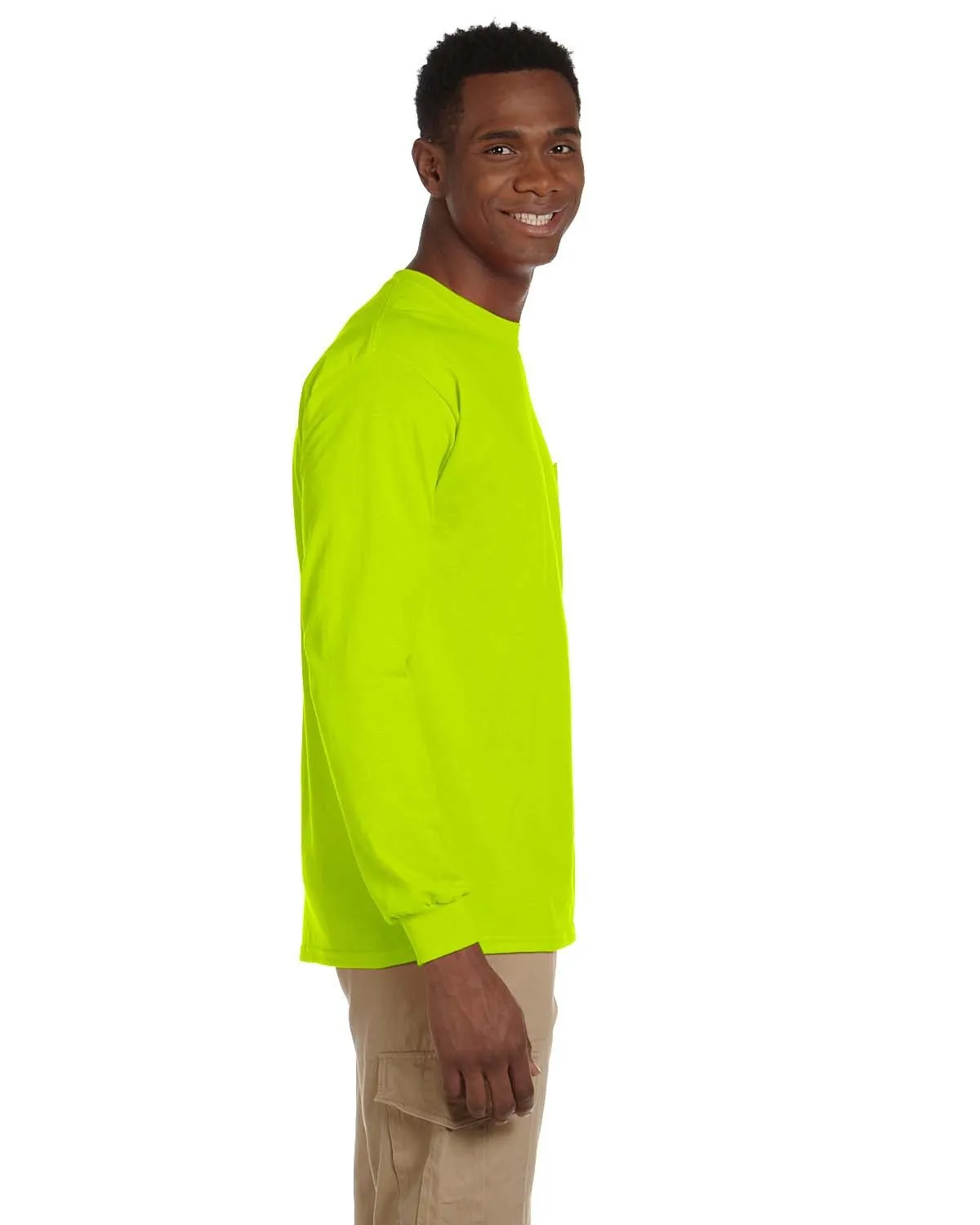Gildan Adult Ultra Cotton® Long-Sleeve Pocket T-Shirt G241