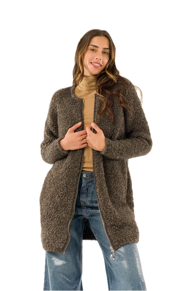 Kontatto taupe jacket