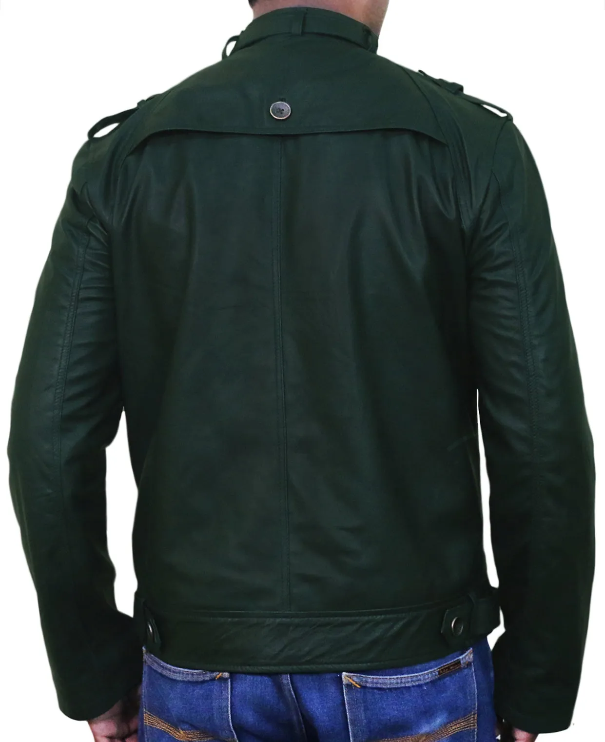 Leather Jackets Hub Mens Genuine Lambskin Leather Jacket (Black, Fencing Jacket) - 1501303