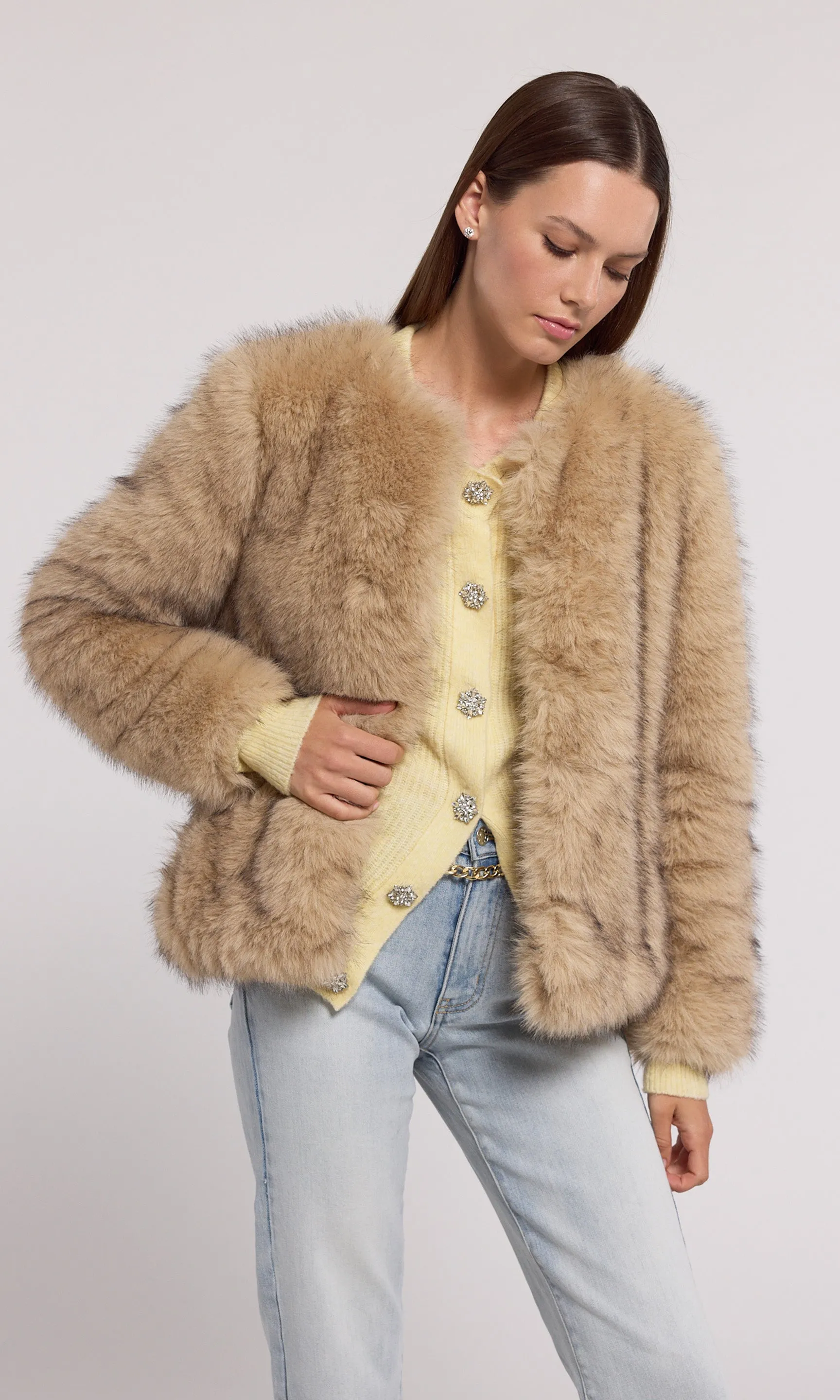 Lucas Faux Fur Jacket