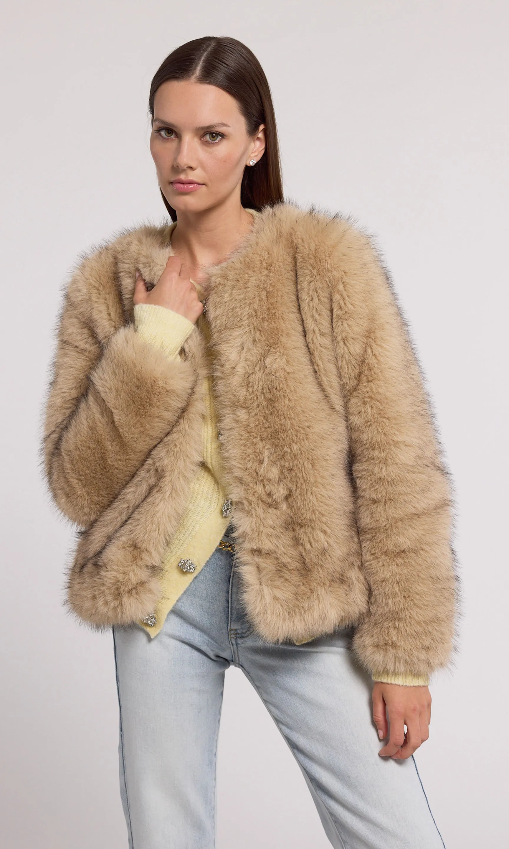 Lucas Faux Fur Jacket