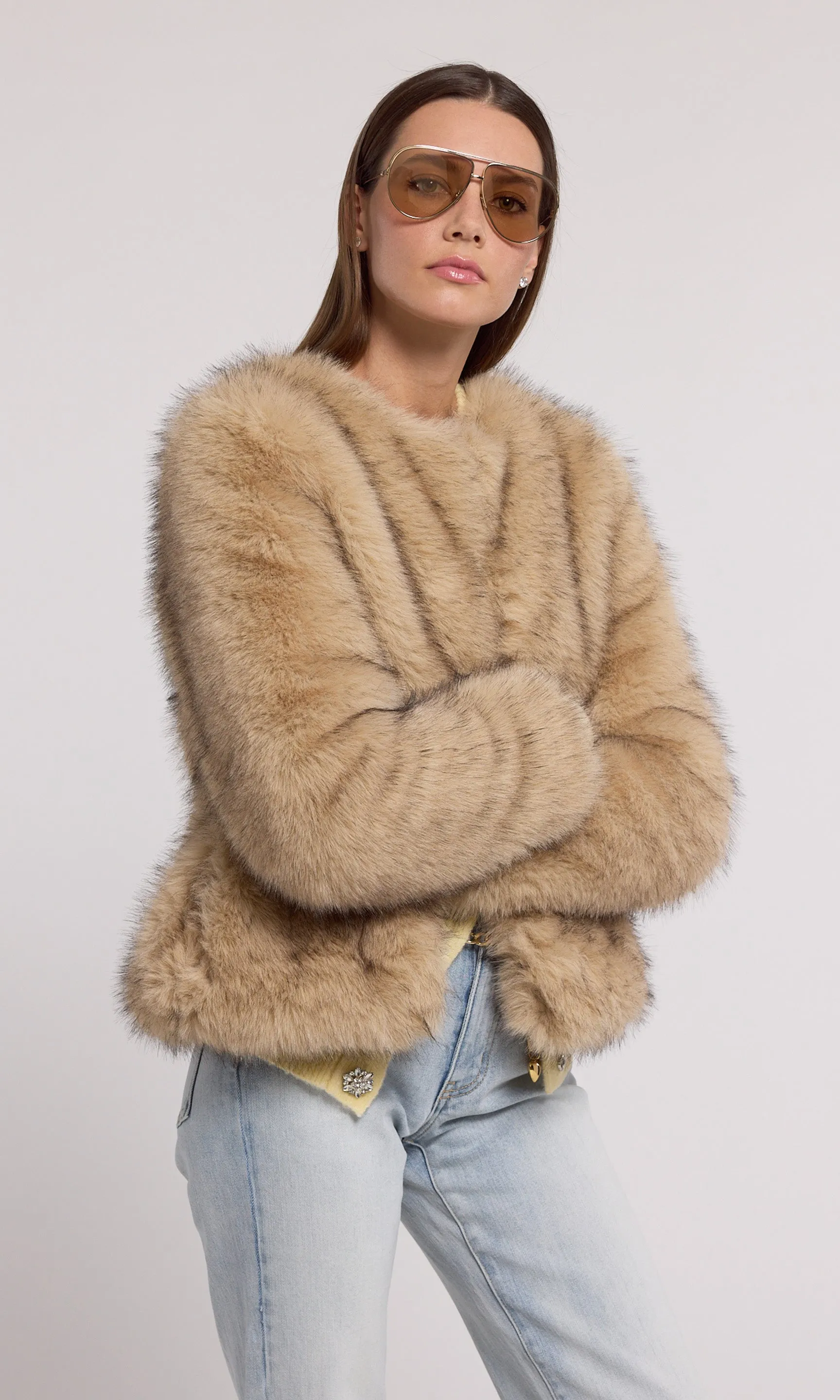 Lucas Faux Fur Jacket