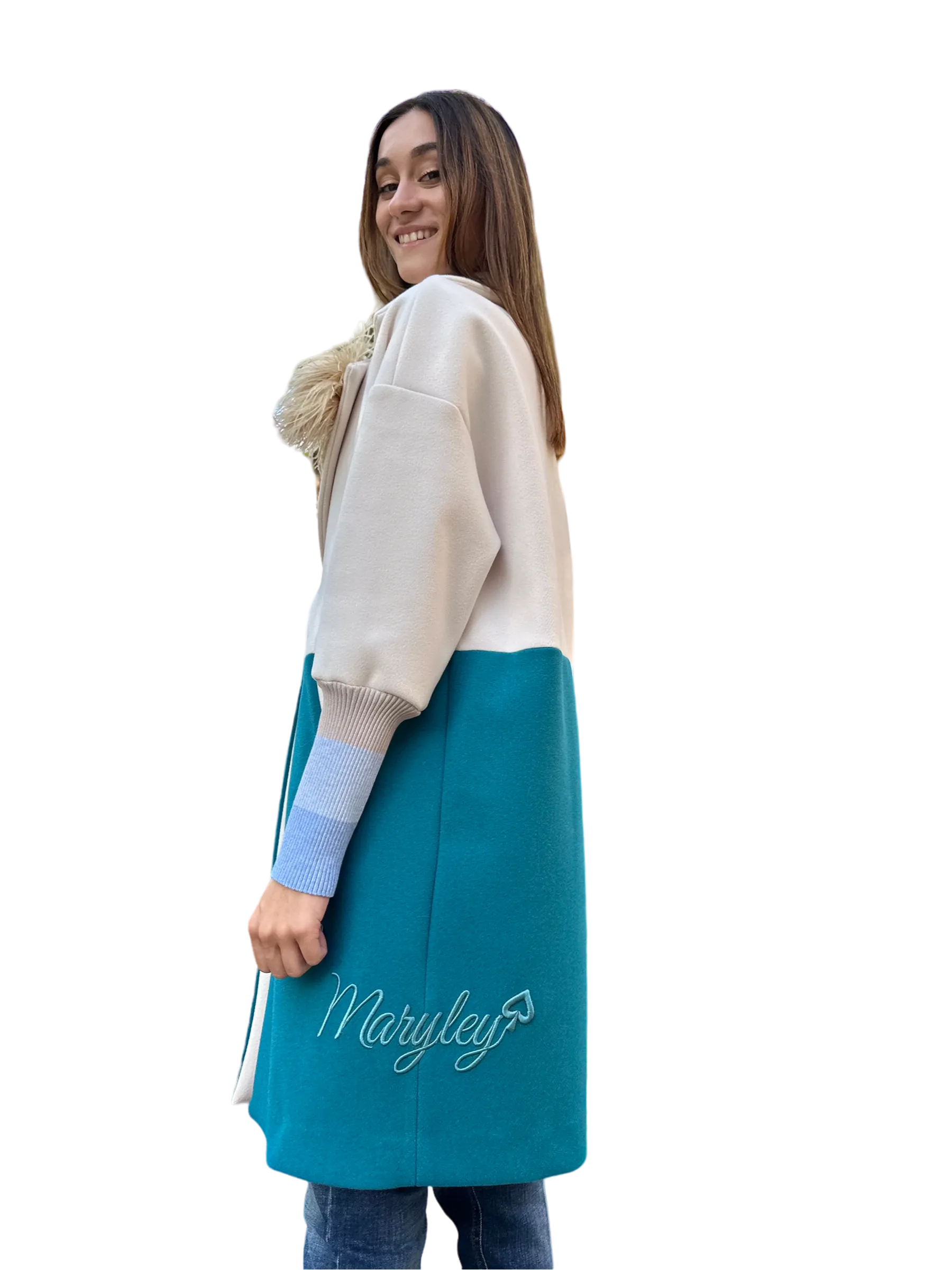Maryley butter/ octane jacket
