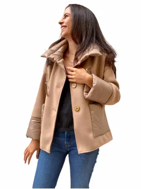 Maryley camel short jacket
