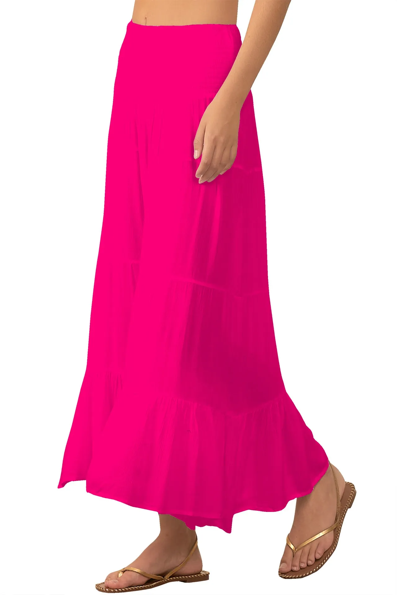 Palazzo Pant for Women in Fuchsia