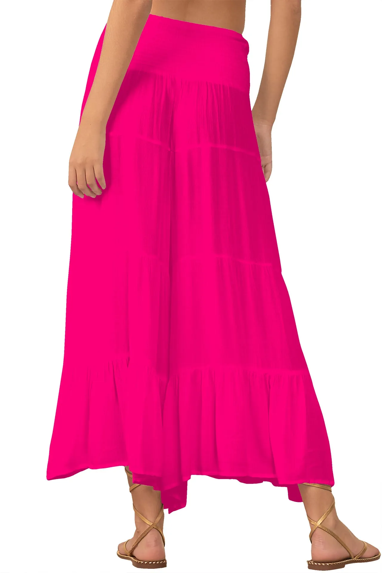 Palazzo Pant for Women in Fuchsia