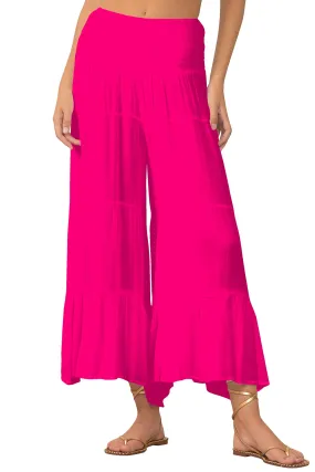Palazzo Pant for Women in Fuchsia