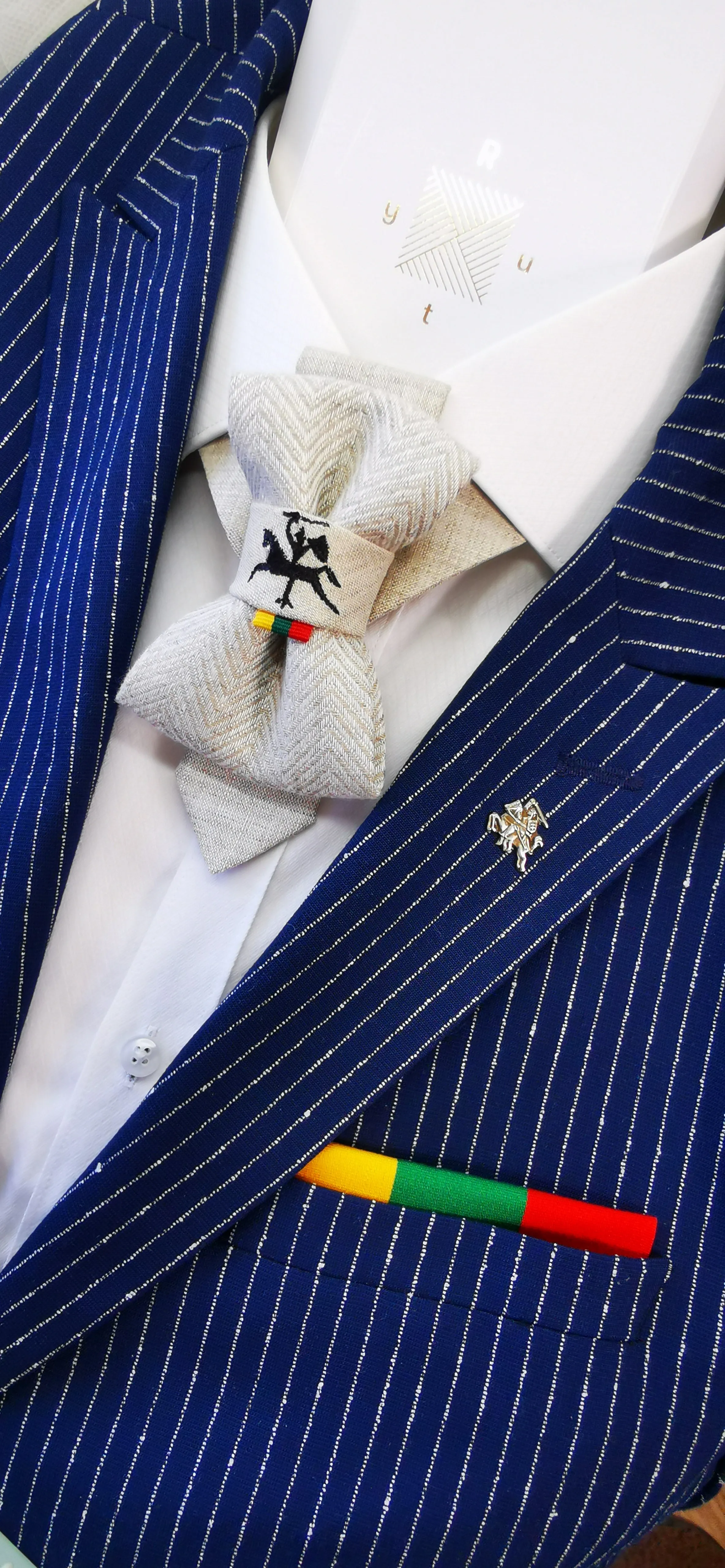 POCKET SQUARE TRICOLOR