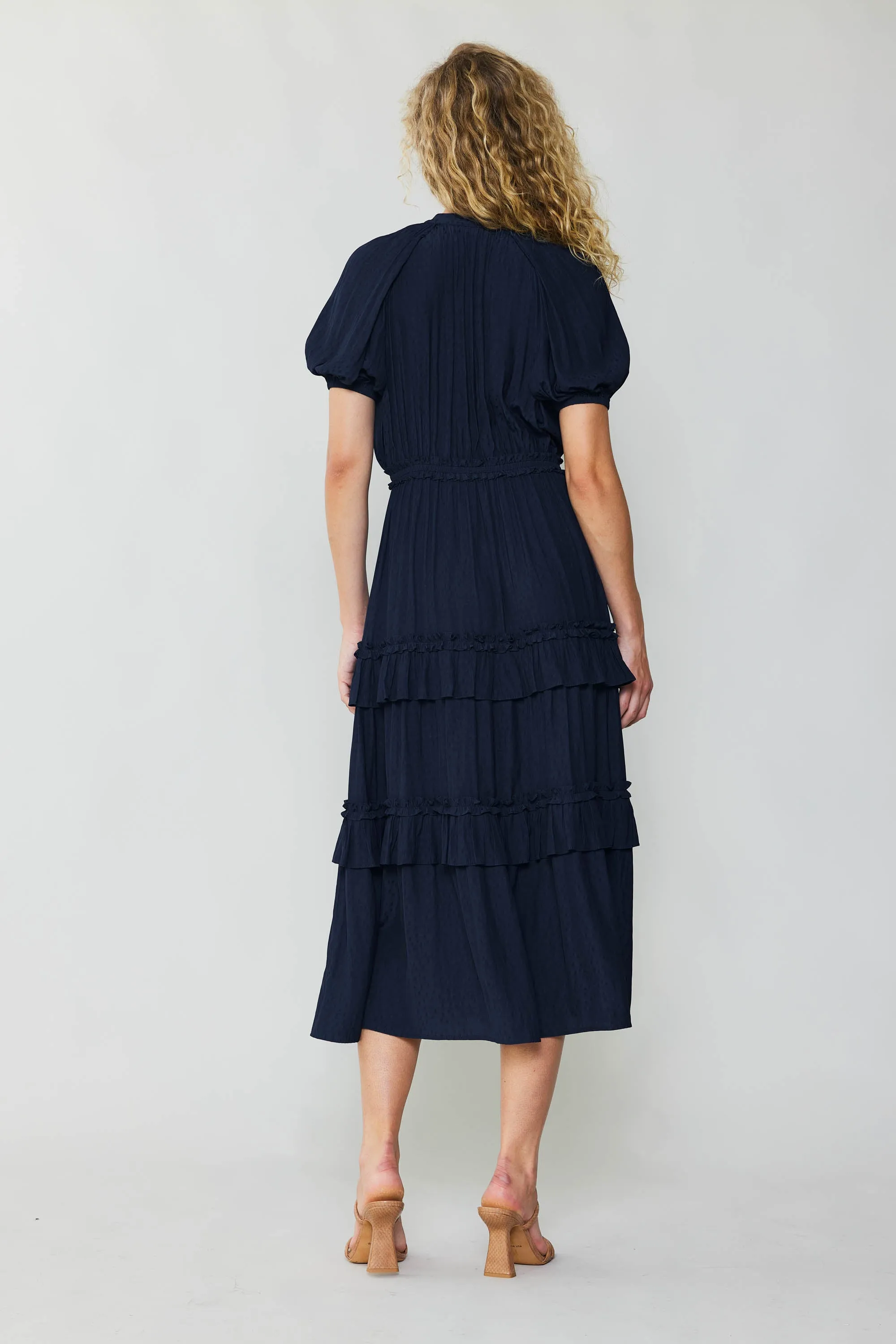 Ruffled Tiered Maxi Dress