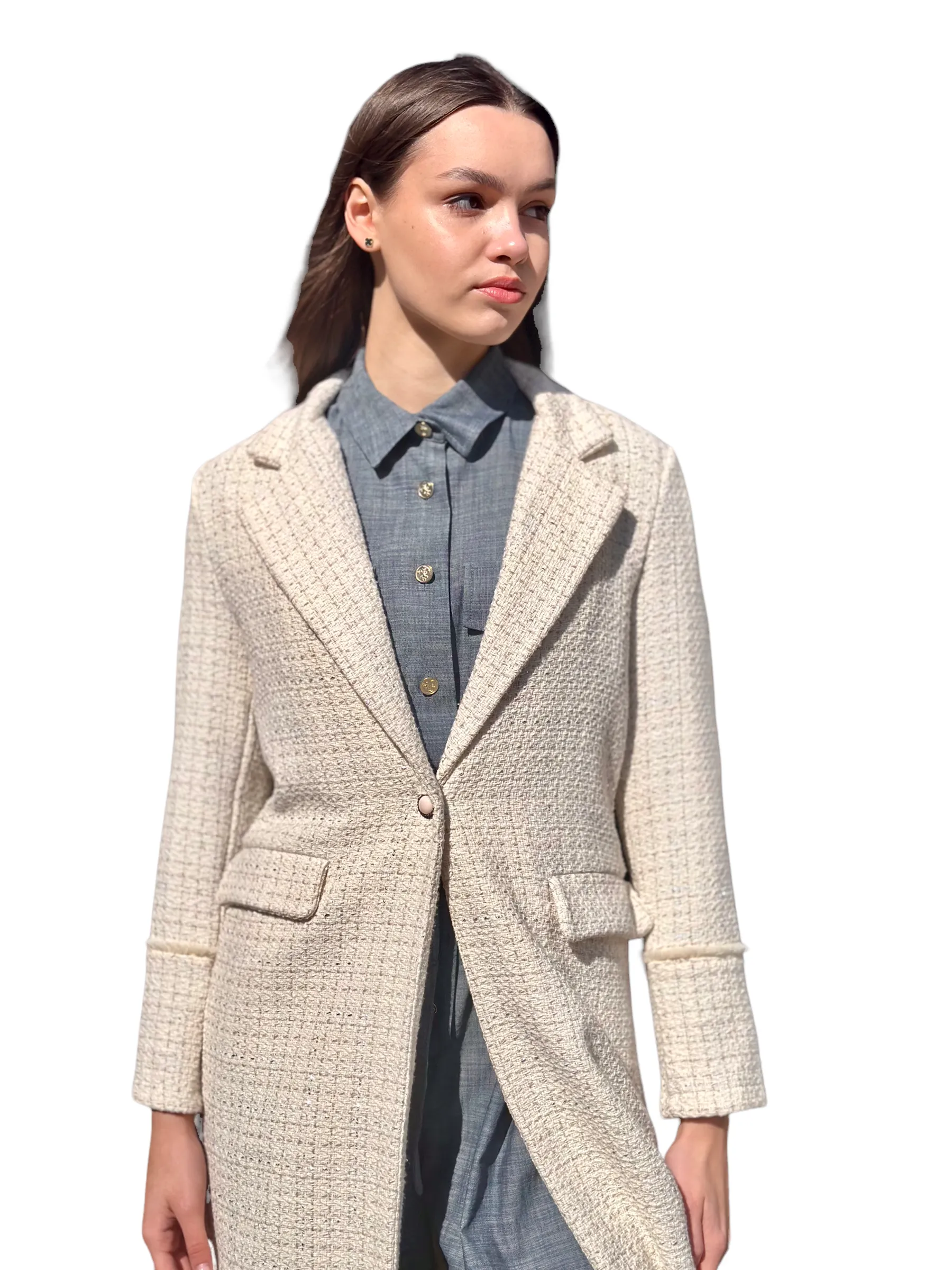 Saiph cream jacket