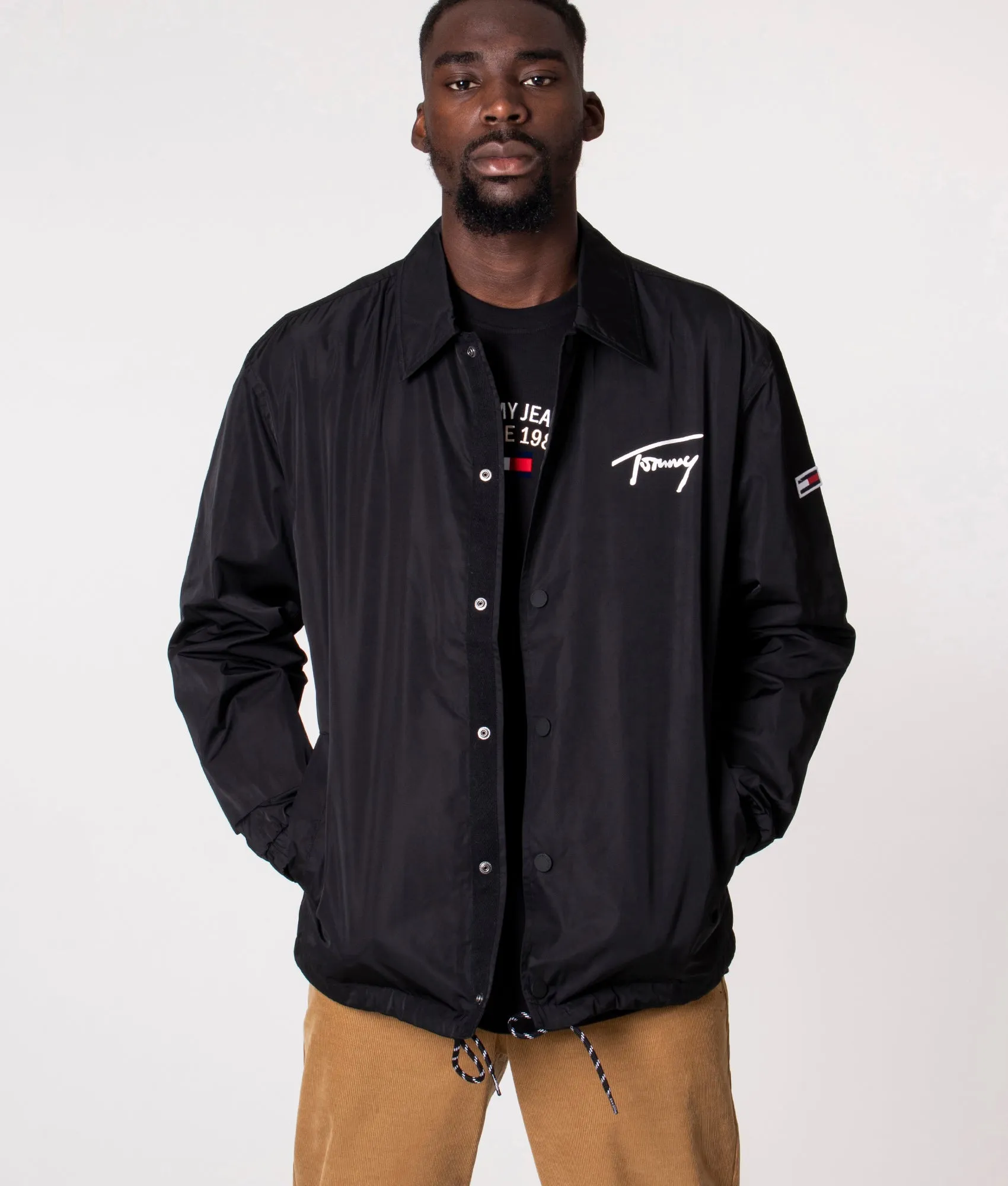 Signature Nylon Coach Overshirt