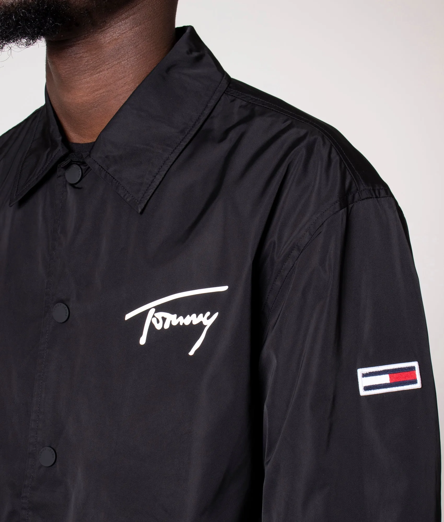 Signature Nylon Coach Overshirt