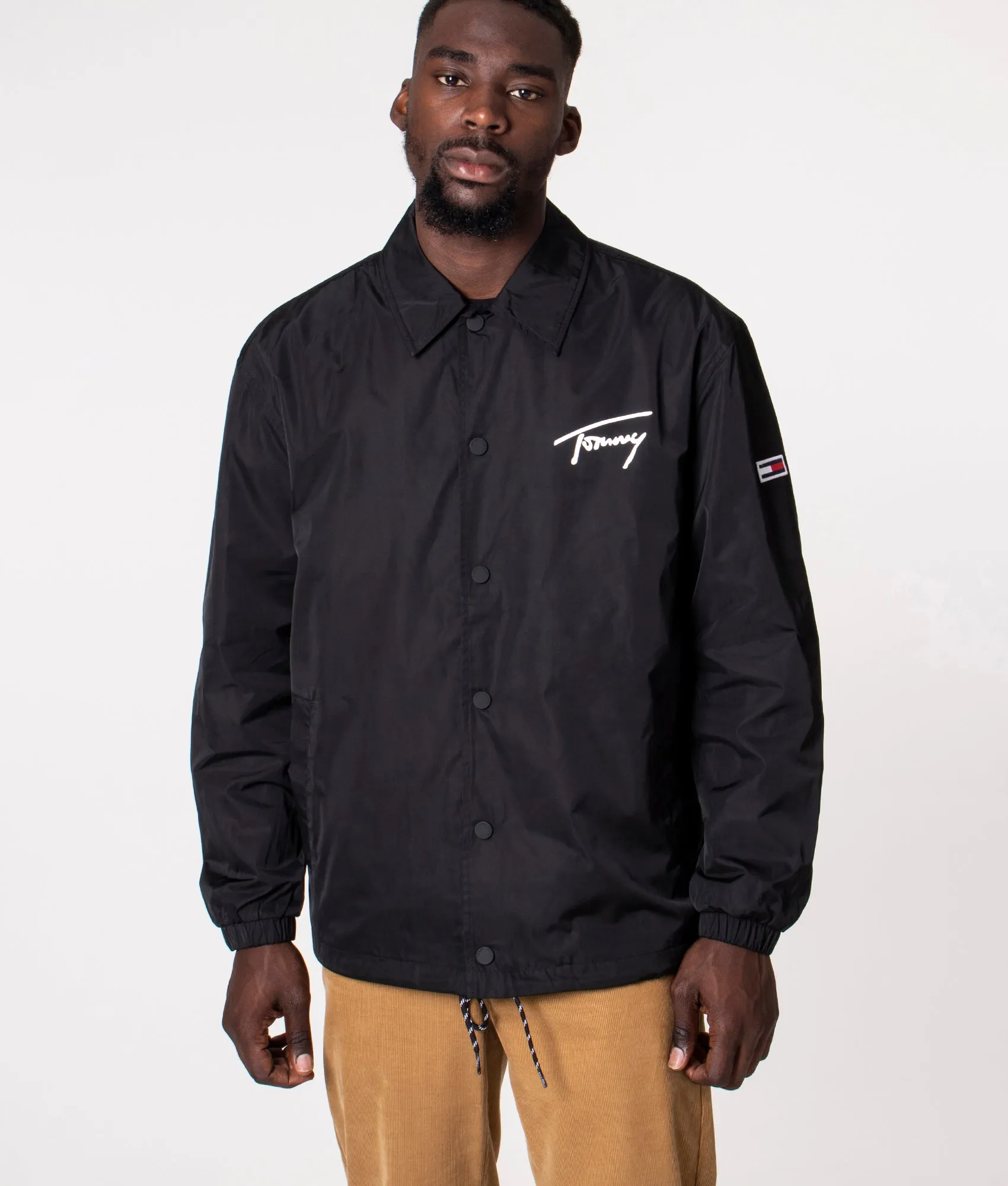 Signature Nylon Coach Overshirt