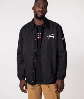 Signature Nylon Coach Overshirt