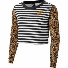 Women’S Long Sleeve T-Shirt Nike Animal Print