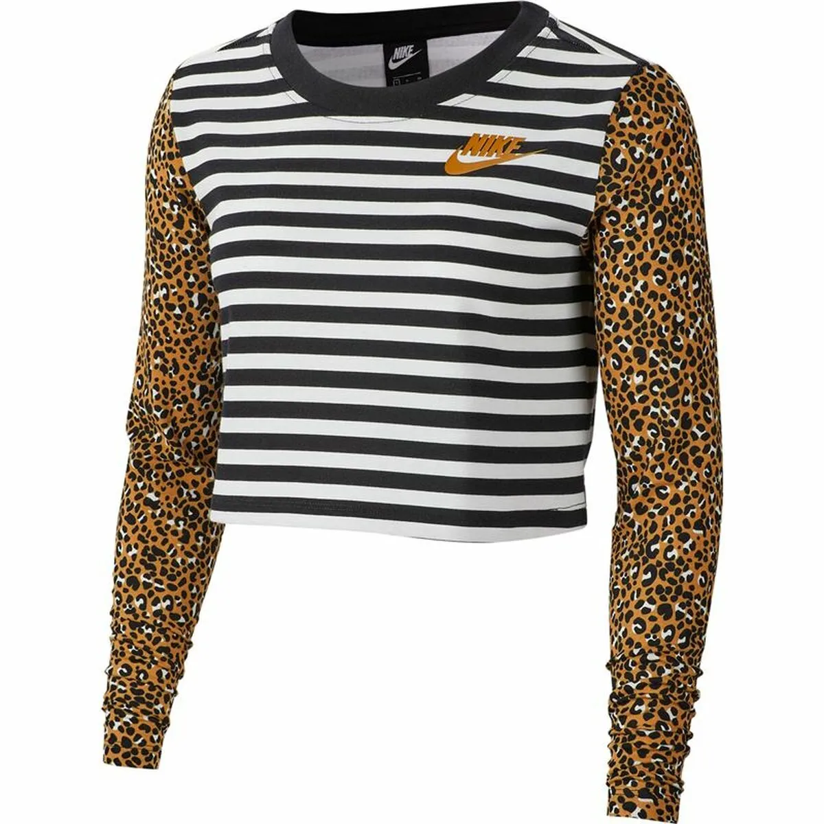 Women’S Long Sleeve T-Shirt Nike Animal Print