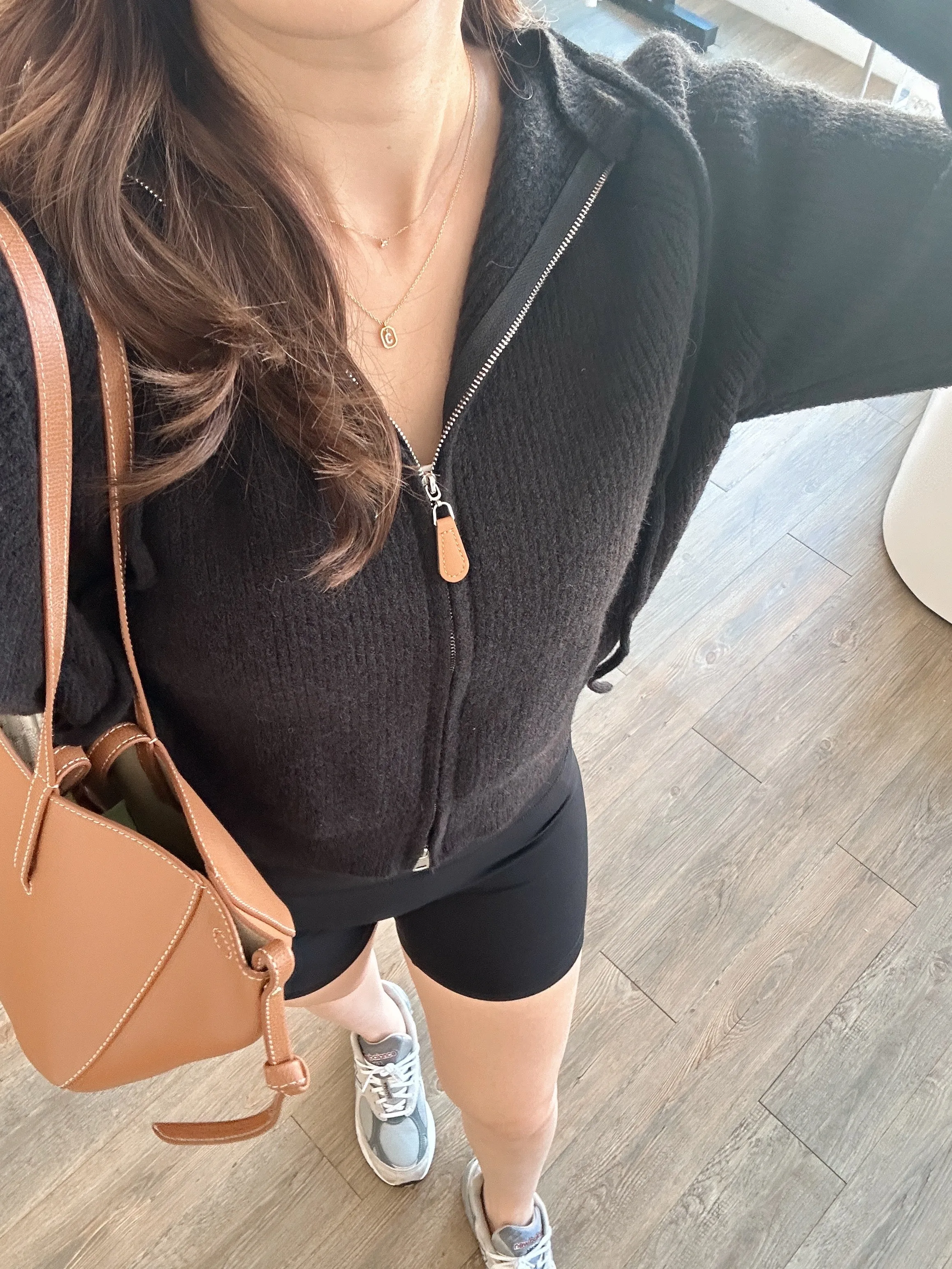 Wool Blend Zip Jacket